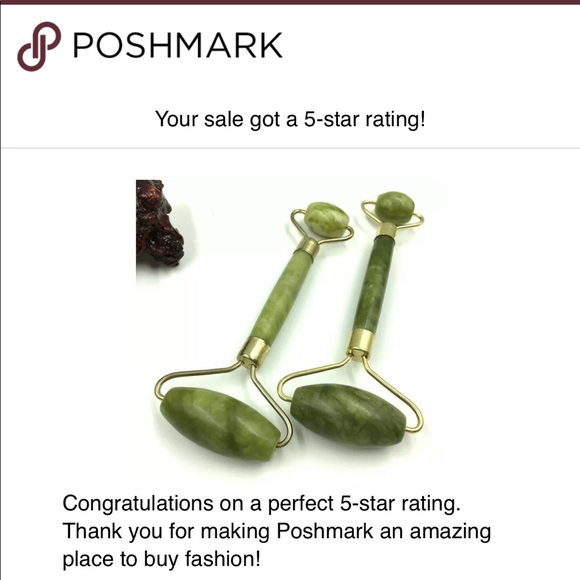 5⭐️FAV BESTSELLER Jade Stone Roller Facial Massage - Picture 4 of 4